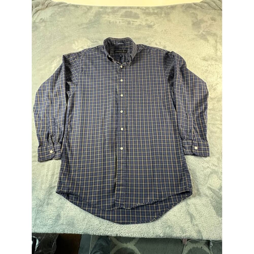 Anheuser Busch Button Up Shirt -Size Medium Plaid Michelob Ultra Western